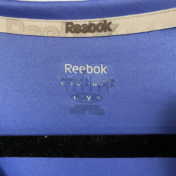 Reebok Women’s Blue Workout T-Shirt SMALL - Picture 3 of 5